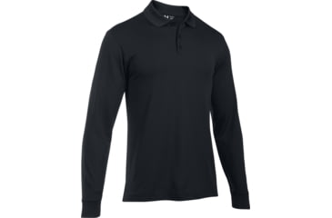 Image of Under Armour UA Tactical Performance Long Sleeve Polo - Mens, 2XL, Black, 12796370012X