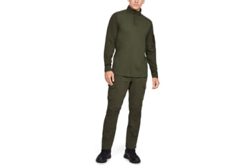 Image of Under Armour UA Tactical Combat Shirt - Mens, Marine OD Green, Extra Small, 1351792390XS