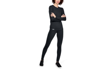 Image of Under Armour UA Tactical Crew Base Top - Womens, Black, Medium, 1316922001MD
