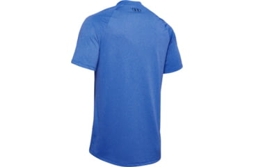Image of Under Armour UA Tech Short Sleeve Shirt - Men's, Medium, Blue, 1345317486MD