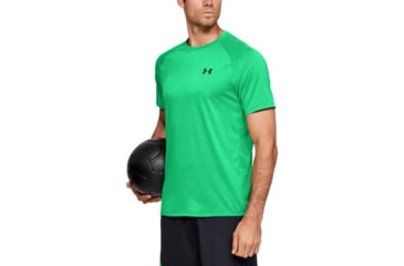 Image of Under Armour UA Tech Short Sleeve Shirt - Men's, 3XL, Vapor Green, 13453172993X