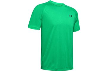 Image of Under Armour UA Tech Short Sleeve Shirt - Men's, 3XL, Vapor Green, 13453172993X