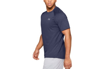 Image of Under Armour Ua Tech 2.0 Ss Tee Novelty, Blue Ink - 13453174974X