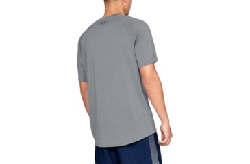 Image of Under Armour UA Tech 2.0 V-Neck T-Shirt - Mens, Steel, X-Large, 1328190035XL