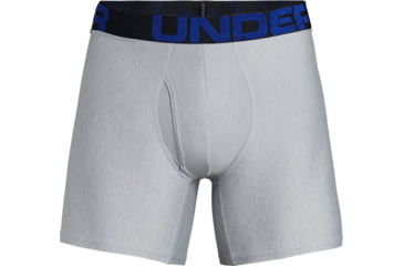 Image of Under Armour UA Tech Boxerjock 6in 2-Pack - Mens, Academy, Small, 1327415409SM