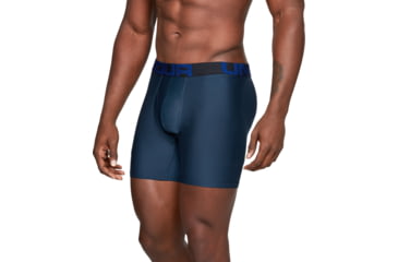 Image of Under Armour UA Tech Boxerjock 6in 2-Pack - Mens, Academy, Small, 1327415409SM
