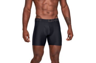 Image of Under Armour UA Tech Boxerjock 6in 2-Pack - Mens, Black, 3X-Large, 13274150013XL