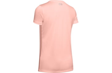 Image of Under Armour UA Tech Logo Graphic T-Shirt - Womens, 2XL, Peach Frost, 13519638452X