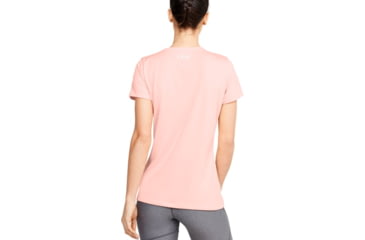 Image of Under Armour UA Tech Logo Graphic T-Shirt - Womens, 2XL, Peach Frost, 13519638452X