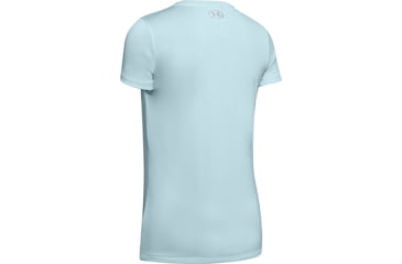 Image of Under Armour UA Tech Logo Graphic T-Shirt - Womens, Small, Rift Blue, 1351963462SM