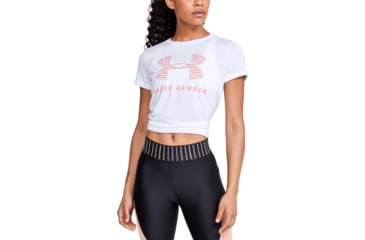 Image of Under Armour UA Tech Logo Graphic T-Shirt - Womens, 2XL, White, 13519631002X