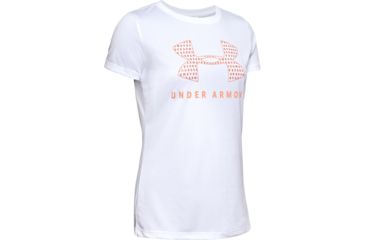 Image of Under Armour UA Tech Logo Graphic T-Shirt - Womens, 2XL, White, 13519631002X