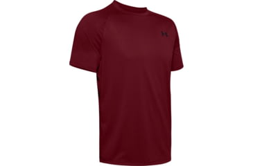 Image of Under Armour UA Tech Short Sleeve Shirt - Mens, 3XL, Cordova, 13453176153X