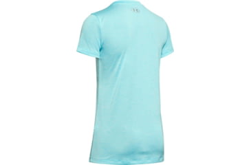 Image of Under Armour UA Tech Twist Short Sleeve Shirt - Womens, Blue Haze, Small, 1277206426SM