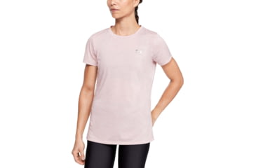 Image of Under Armour UA Tech Twist Short Sleeve Shirt - Womens, French Gray, X-Large, 1277206080XL