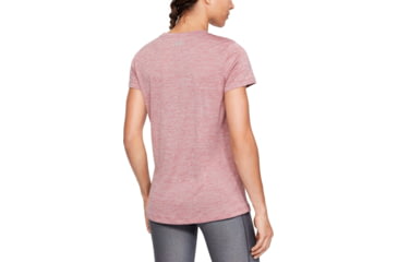 Image of Under Armour UA Tech Twist Short Sleeve Shirt - Womens, Hushed Pink, 2X-Large, 12772066622X