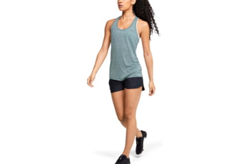 Image of Under Armour UA Tech Twist Tank Top - Womens, Hushed Turquoise, X-Small, 1275487396XS