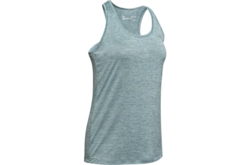 Image of Under Armour UA Tech Twist Tank Top - Womens, Hushed Turquoise, X-Small, 1275487396XS