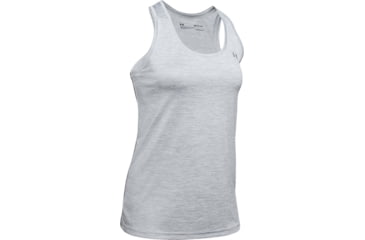 Image of Under Armour UA Tech Twist Tank Top - Womens, Mod Gray, X-Small, 1275487011XS