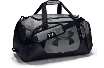 Image of Under Armour UA Undeniable Duffle 3.0 Travel Duffel Bag, Graphite, Medium, 1300213040OSFA