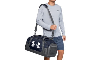 Image of Under Armour UA Undeniable Duffle 3.0 Travel Duffel Bag, Midnight Navy, Medium, 1300213410OSFA