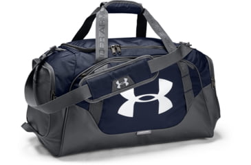 Image of Under Armour UA Undeniable Duffle 3.0 Travel Duffel Bag, Midnight Navy, Medium, 1300213410OSFA