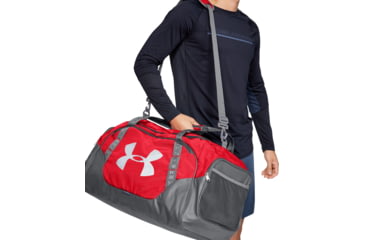 Image of Under Armour UA Undeniable Duffle 3.0 Travel Duffel Bag, Red, Large, 1300216600OSFA
