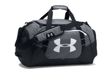 Image of Under Armour Undeniable 3.0 Medium Duffle Bag, Graphite/Black/White, 1300213-041-OSFA