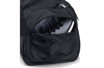 Image of Under Armour Undeniable Duffle 3.0 SM, Black/Black/Silver, OSFA, 1300214-001-OSFA
