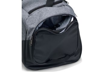 Image of Under Armour Undeniable 3.0 Small Duffle Bag, Graphite/Black/White, 1300214-041-OSFA