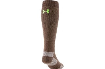 Image of Under Armour Under Armour Scent Control II Over-The-Calf Sock, Hearthstone/Orange, 9-11 Medium U724-HST/VEL-MD