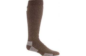 Image of Under Armour Under Armour Scent Control II Over-The-Calf Sock, Hearthstone/Orange, 9-11 Medium U724-HST/VEL-MD