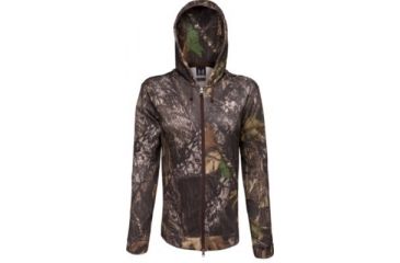 Image of Under Armour Women's ColdGear Camo Hurlock Full Zip Hoody - Break-Up Color 1004710-375