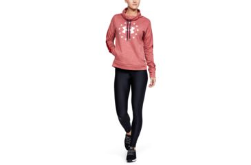 Image of Under Armour Womens Freedom Funnel Neck, Red - 1347196610SM