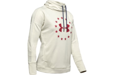 Image of Under Armour Womens Freedom Funnel Neck, White - 13471961102X