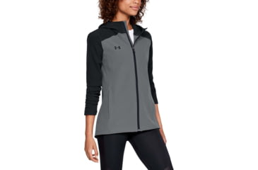 Image of Under Armour Womens Ua Challenger Ii Storm Shell Jacket, Graphite - 1314638040LG