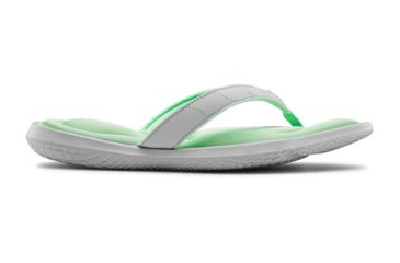 Image of Under Armour UA Marbella VII Sandals - Women's, 10, White/Green, 302272310210
