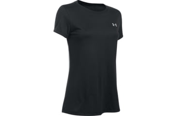 Image of Under Armour Womens UA Tech T-Shirt - Womens, Black, Small, 1277207001SM