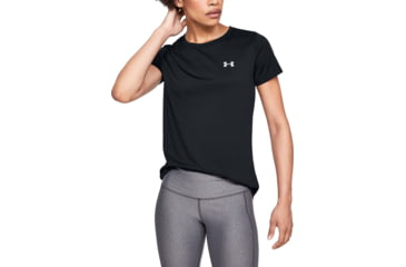 Image of Under Armour Womens UA Tech T-Shirt - Womens, Black, Small, 1277207001SM