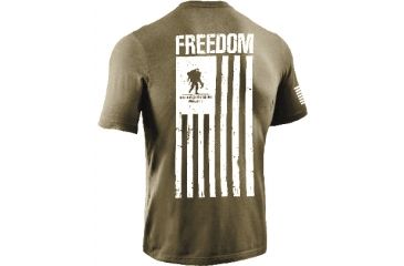 Image of Under Armour Wwp Freedom Flag T-shirt - 1230779290XL