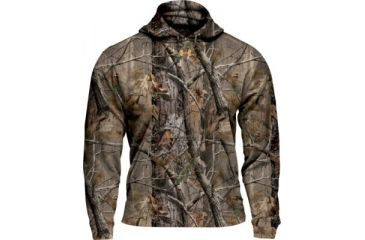 Image of Under Armour Men's ColdGear Armour Fleece Camo Hoody - Real Tree AP Color 104428C-340