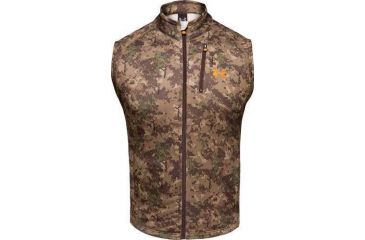 Image of UnderArmour Men's ColdGear Camo Hurlock Fleece Vest - Digital Color 1004043-966