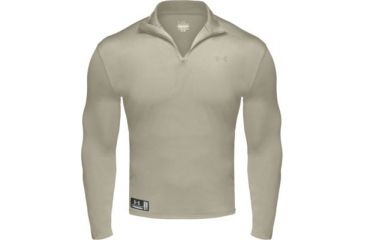 Image of Under Armour Men's ColdGear Tactical 1/4 Zip - Desert Color 1005557-290