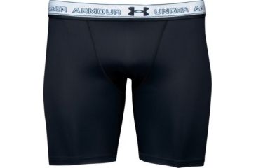 Image of UnderArmour Men's HeatGear Compression Short - Black Color 1201164-001