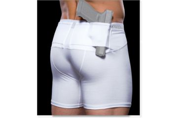 Image of USED Undertech Undercover Men's Concealment Holster Shorts,White 4008-WHI-LG, EDEMO1