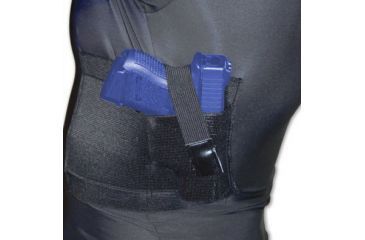 Image of Undertech Undercover Crew-Neck Concealment Holster Shirt - Black