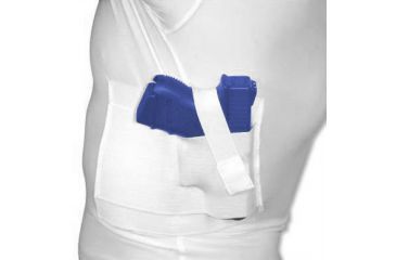 Image of Undertech Undercover Crew-Neck Concealment Holster Shirt - White