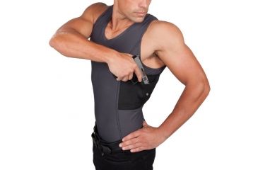 Image of UTUC Men's Concealment Tank Top, Grey, 3X-Large