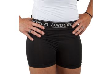 Image of UnderTech Undercover UTUC Womens Concealment Short Shorts, Black 4021-BLK-LG, EDEMO1