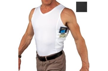 Image of UnderTech Undercover Mens Travel Safe Tank Top,Black,2XL TS0823BK-2X